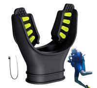 Silicone Snorkel Mouthpiece - Practical Ergonomic Replacement | Durable Diving Accessories, Comfortable for Snorkeling Deep Swimming Pool Travel Water Sports