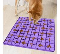 Silicone Snuffle Mat for Large Dogs,Slow Feeder Lick Mat for Pet Slow Down Eating,Encourages Natural Foraging Skill,Relieving Stress,Interactive Feed Game Toy for All Breed Dogs