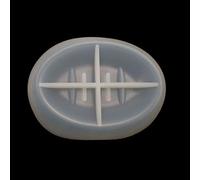 Silicone Soap Dish Molds Oval Shape Drain Box Mold Resin Tray Jewelry Storage Container Art Decorations Silicone