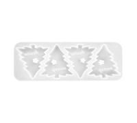Silicone Soap Molds Christmas Tree Shaped Silicone Hand-Making Supplies Christmas Tree Soap Mold