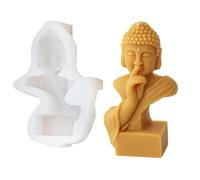 Silicone Soap Molds Making Buddhas Shape Craft Present for Hand-Making Enthusiasts Buddhas Molds