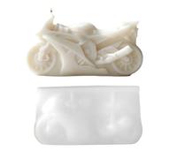 Silicone Soap Moulds - 3D Motorcycle Non-Stick Realistic - Flexible Soap Moulds, Suitable for Resin, Concrete, Ceramic and Various Craft Projects as well as