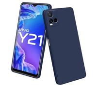 Silicone Soft Back for Vivo Y21 5G (Blue)