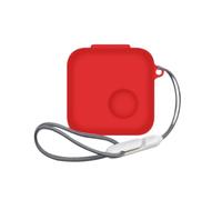 Silicone Soft Case Cover for Nothing Ear 3 Protector with Lanyard Wireless Earbuds Protective Sleeve (Red)