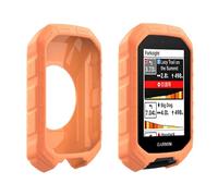Silicone Soft Edge Shell Bumper Cover Sleeve for Garmin Edge MTB, Scratch-resistant Dustproof Protective Skin Case for Garmin Edge MTB Accessories (orange)