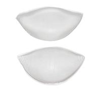Silicone Soft Gel Bra Inserts Flirtzy Clear Breast Push Up Super Wedge Waterproof Push Up Bra Pads Chicken Cutlets Add a Cup Size Bra Pads