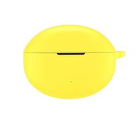 Silicone Soft Sleeve Cover For OnePlus Nord Buds 3 Pro Earphone Drop-proof Anti-scratch Dust-proof Full Protection Earbud Case (Bright Yellow)