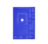 Silicone Soldering Mat for Electronics Repair Nonslip Surfaces Storage Slots MultiCompartment Design Antislip Soldering Workbenches Mat