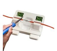 Silicone Soldering Stand, Soldering Helping Hands Holder, Third Hand Fixing Clip Soldering Station Soldering Iron Stand for 32AWG to 12AWG Wires for Car Wiring, Car Audio Installation