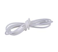 Silicone Solid Strip White Rubber Gasket Cord, Trim Seal Strips High Temperature Resistance 1 piece(10M*12MM)
