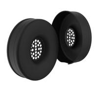 Silicone Solo 4 Earpads Protective Covers, Washable Sweat Ear Pad Covers Silicone Case Compatible with Beats Solo 4 & Solo 3 Wireless On-Ear Headphones, Protective Pad for Solo 4 Headset (Black)