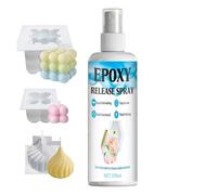 Silicone Solvent For Silicone Molds Spray - 100ml Non-Stick Smoothing Agent,Resin Loose Agent Spray for Molds,Use Women Beginners Adults Home Studio Candle Wax Making