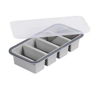 Silicone Soup Cubes Freezer Tray,Non-slip Transparent Easy Release Long Lasting Tools | Reusable Freezer Molds - for Domestic Use Cooking Cocktails Freezing
