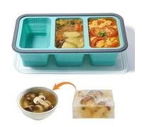 Silicone Soup Freezer Moulds, 1.4-Cup (350mL/200mL) Collapsible Soup Freezer Style Ice Trays for Meal Prep, Reusable Silicone Freezer Containers for Broth, Soup, Sauce & Leftovers