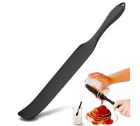 Silicone Spatula, Flexible Rubber Bottle Scraper,Heat Resistant Seamless Scraper，Non Stick pan Food Grade,Suitable for Kitchen Tools,sourdough Starter jar,Get Last Drop from Bottles, Durable Silicone