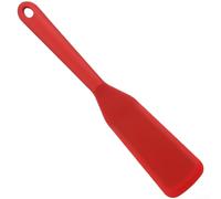 Silicone Spatula for Flipping Eggs Pancakes and Stirring Vegetables on Non For Frying Pans and Griddles (Red)