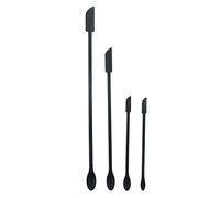 Silicone Spatula Set Jar Scraper Small Makeup Lotion Stirrer Epoxy Casting Mixing Tool for Epoxy Baking Cocking Resin Mixing Tools