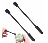 Silicone Spatula Set, Makeup Spatula, 2 Pieces Makeup Spatula, Spatula for Cosmetics, Reusable Beauty Spatula, Spatula