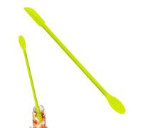 Silicone Spatula, Silicones Wax Seal Scraper Tool, Double-Ended Scrapers, Spoon for Sealing Waxs, Edge Cleaning Tools, and Craft Projects, Spoons & Edges Cleaner for Fire Drip Glue Removal