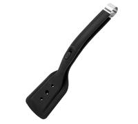 Silicone Spatula Tongs for Cooking, Steak and Fish Clamp Tool | Black, Heat-insulating Handle and Smooth Surface, Comfortable Grip for Kitchen and Hotel Use
