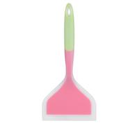 Silicone Spatula Turner Non Stick Flexible Large Pancake Egg Flipper Heat Resistant for Cooking Flipping Pressing Fish (1pcs Pink)