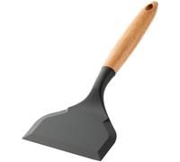 Silicone Spatula with Beech Handle, Non-Scratch Soft Edge Omelet-Turner