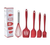 Silicone Spatulas Set-Cooking Spatula Set 5 pcs Kitchen Utensil