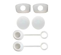Silicone Spill Proof Stopper Set, Silicone Leak-Proof Water Bottle Lids, Non-Spill Air-Tight Plugs Gaskets, Suitable for Stanley Cup 1.0 40oz/ 30oz, Tumbler Accessories