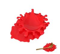 Silicone Splash Spoon Holder Rest Spilled Ketchup Shape Holders Cooking Spoon Rest for Kitchen Cup Creative Holder