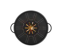 Silicone Splatter Guard - Silicone Splash Guard | Foldable Splatter Screen | Splash Shield Cover for Skillet Bacon Pot Cooking Stove Kitchen Cookware Bakers, Foldable Splashes Guards