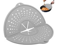 Silicone Splatter Screen Foldable Grease Splash Guard Oil Splatter Guard Dishwasher Safe for 10/11/12Inch Frying Pan