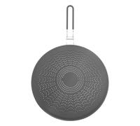Silicone Splatter Screen,Grease Guard with Folding Handle,for Cooking Guards&Fry Pan,13 Inch,Gray