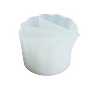Silicone Split Cup 2/3 / 4/5 Chambers Split Cups Paint Cup Painting Paint Pouring Tool 5 Styles for Fluid Art Silicone Distributing Resin