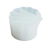 Silicone Split Cup 2/3 / 4/5 Chambers Split Cups Paint Cup Painting Paint Pouring Tool 5 Styles for Fluid Art Silicone Distributing Resin