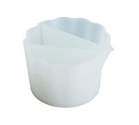 Silicone Split Cup 2/3 / 4/5 Chambers Split Cups Paint Cup Painting Paint Pouring Tool 5 Styles for Fluid Art Silicone Distributing Resin