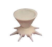 Silicone Split Cups, Split Cup for Paint Pouring Fluid Art Silicone Split Cup Resin Pouring Painting Tools DIY Making Drawing Accessories Reusable Split Cup with Dividers (7 Channels)