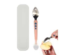 Silicone Spoon Serrated Double Head Kitchen Utensils