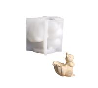 Silicone Squirrel Cup Mold Eggs Holder Mold Suitable for Versatile Use in Homes Decors and Festival Gift Creation Decorative Garden Pots Silicone