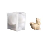 Silicone Squirrel Cup Mold Eggs Holder Mold Suitable for Versatile Use in Homes Decors and Festival Gift Creation Decorative Garden Pots Silicone