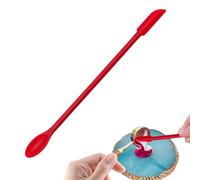 Silicone Stamp Spatula, Sealing Wax Scraper, Multipurpose Wax Scraper with Double Ended Spatula, Spatula Scraper for Applying Dessert Cosmetics, Stamps, etc.