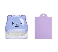 Silicone Stamper Set French Tip Stamp Bear Jelly Stamper With Scraper Nails Art Template Tool For Woman