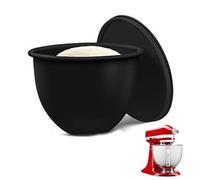 Silicone Stand Mixer Bowl Liners, Silicone Liners for Kitchen Tilt-Head 5 Qt Mixers, Mixer Bowl Accessories & Attachments for Baking and Cooking, No Replacement Mixers Bowls(Black)