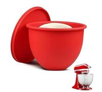 Silicone Stand Mixer Bowl Liners, Silicone Liners for Kitchen Tilt-Head 5 Qt Mixers, Mixer Bowl Accessories & Attachments for Baking and Cooking, No Replacement Mixers Bowls(Red)