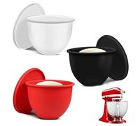 Silicone Stand Mixer Bowl Liners, Silicone Liners for Kitchen Tilt-Head 5 Qt Mixers, Mixer Bowl Accessories & Attachments for Baking and Cooking, No Replacement Mixers Bowls(Mix)