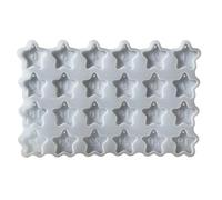 Silicone Star Molds for Christmas Resin Hanging Number Plaques and Holiday Baking Supplies Silicone Baking Molds