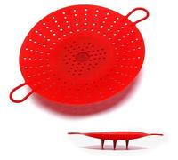 Silicone Steamer Basket - Silicone Vegetable Steamer Basket Insert for Pressure Cookers, Microwavable, Multicooker