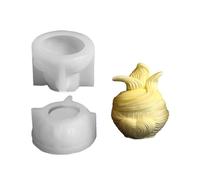 Silicone Storage Jar Jewelry Case Mold Embossed Stripe Container with Lid, Cup Resin Casting Storage Box Silicone for Epoxy Resin