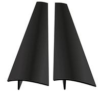 Silicone Stove Counter Gap Cover, 30 inch Kitchen Cooker Gap Strip Between Oven and Stovetops, Heat-Resistant, Easy Clean, Black, 2 Pack