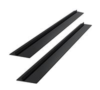 Silicone Stove Gap Covers 2 Pack, Long& Wide Gap Filler Seals Spills Heat Resistant Oven Gap Filler Seals Gaps Between Counters, Stovetops, Washing Machines, Oven, Washer, Dryer- Easy