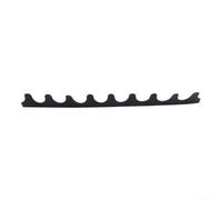 Silicone Stove Gap Covers 4 Pack Heat Resistant Kitchen Counter Gap Filler for Spills Black 21 Inch(Black)